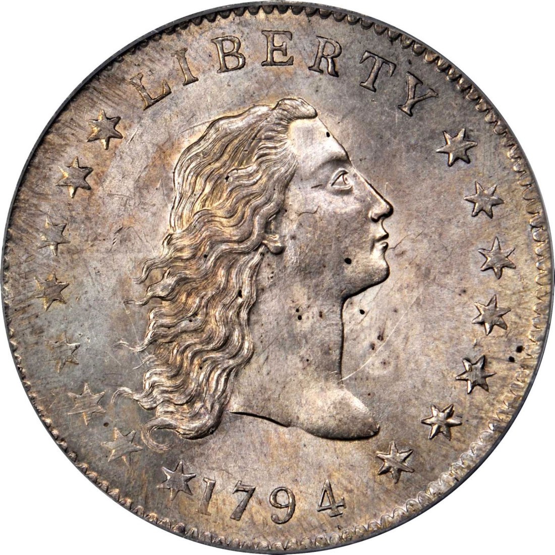1794 Flowing Hair Dollar by Maksims Ter-Oganesovs